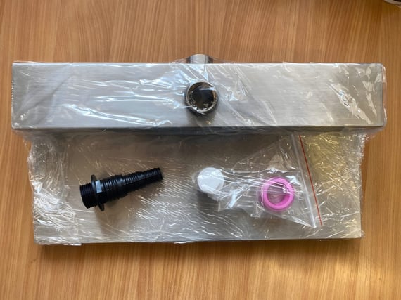 30cm Stainless Steel Garden Waterfall Blade