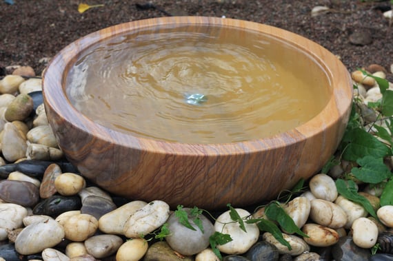 Sandstone Babbling Bowl Water Feature Large