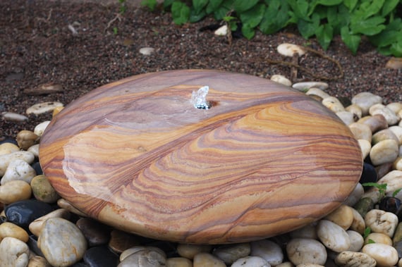 Smooth Pebble Sandstone Water Feature Original