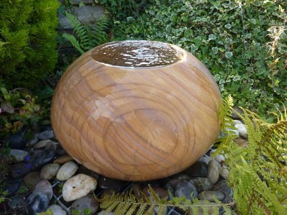 Large Arius Rainbow Sandstone Water Feature