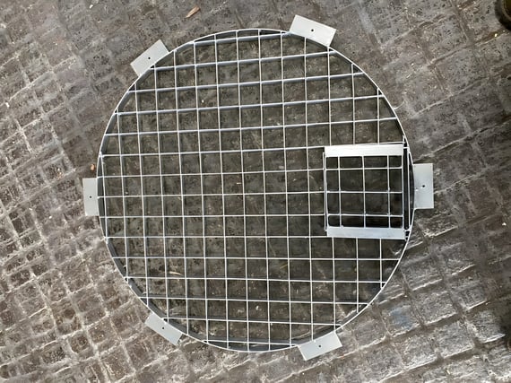 60cm Garden Water Feature Reservoir Grid