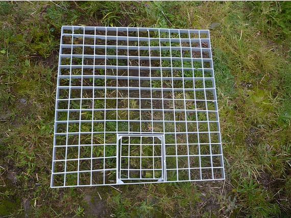 70x70cm Garden Water Feature Reservoir Grid