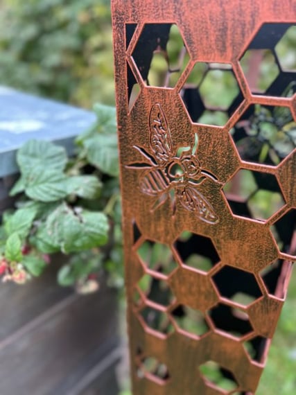 Bee Decorative Garden Column