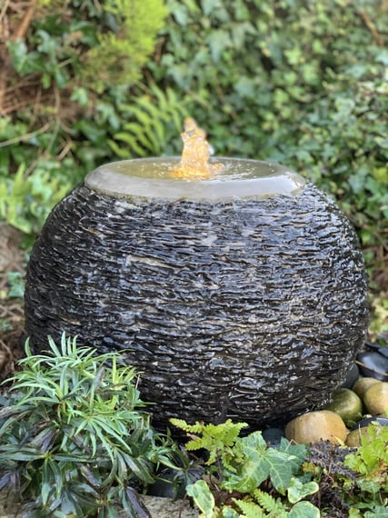 Slate Auris Garden Fountain