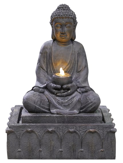 Peaceful Buddha Self Contained Water Feature