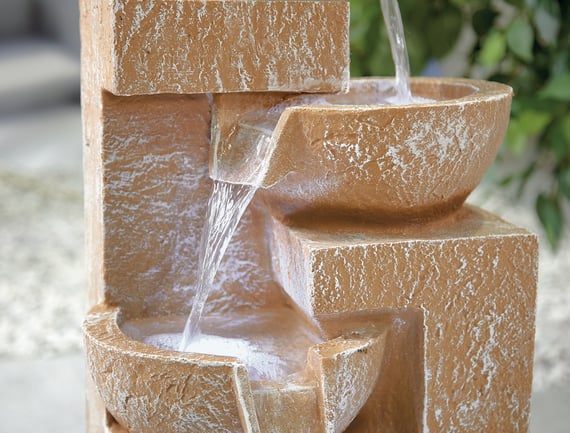 Sparkling Aztec Bowls Fountain