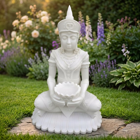 Cham Princess  Garden Ornament