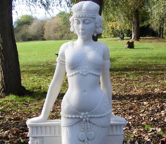 Cleopatra Garden Statue