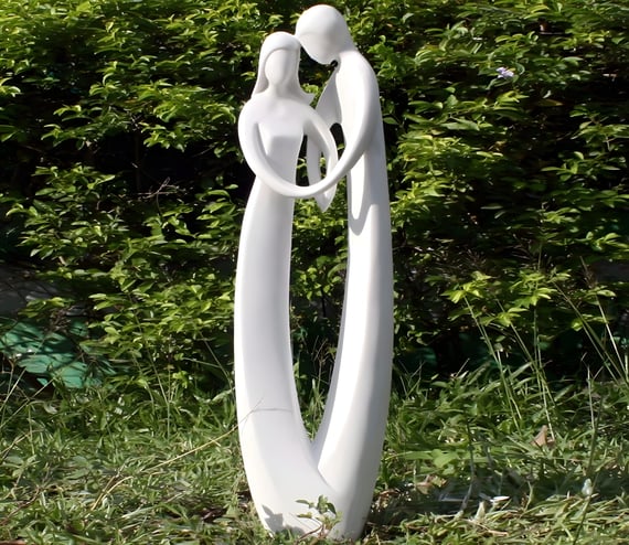 Endless Love Garden Statue