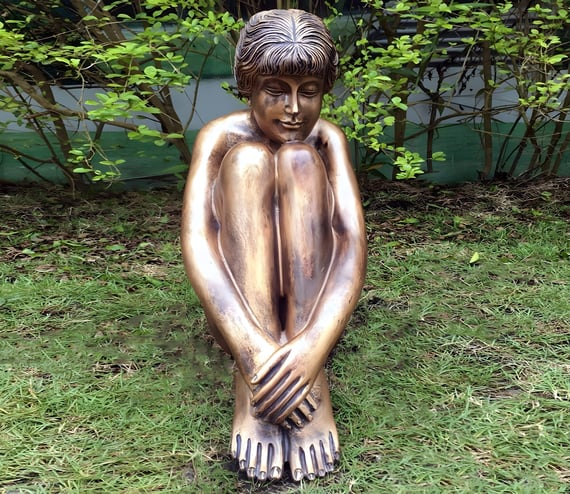 Sophia Garden Statue in Bronze