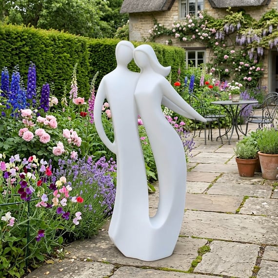 Large Inseparable Garden Statue
