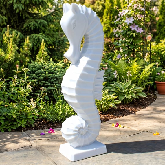 Small Seahorse Garden Ornament