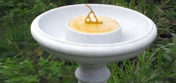 Swirl Stone Garden Sundial