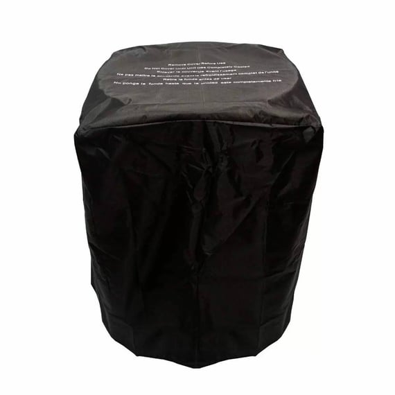 Radiant Stone Look Gas Fire Pit Cover