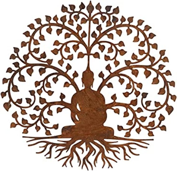 Tree of Life Buddha Decorative Wall Art