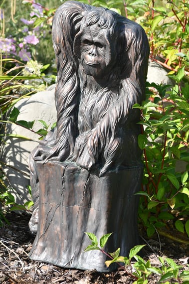 Orangutan Jungle Book Metal Ornament