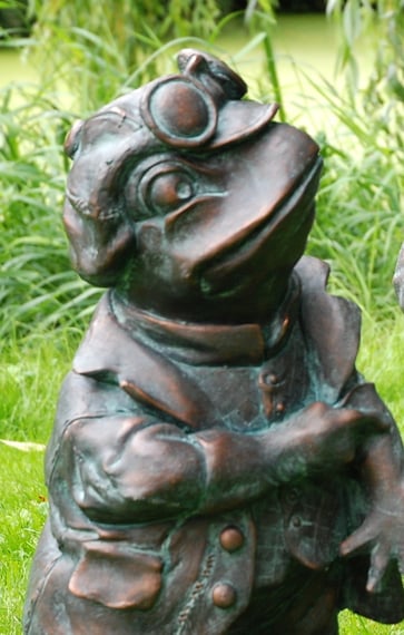 Toad Tales From The River Bank Metal Ornament