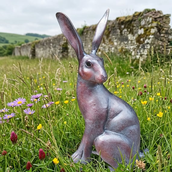 Large Sitting Hare Garden Ornament