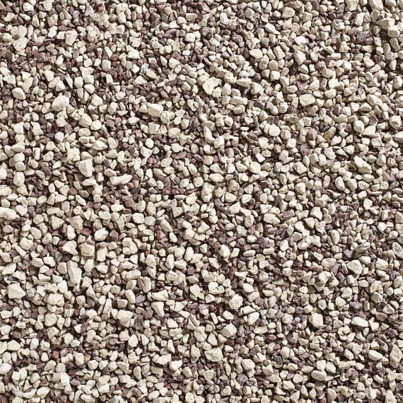 Crimson And Cream Decorative Stone