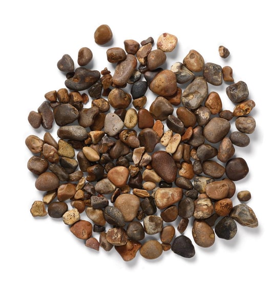 Oyster Pearl Decorative Pebbles 750kg Bag