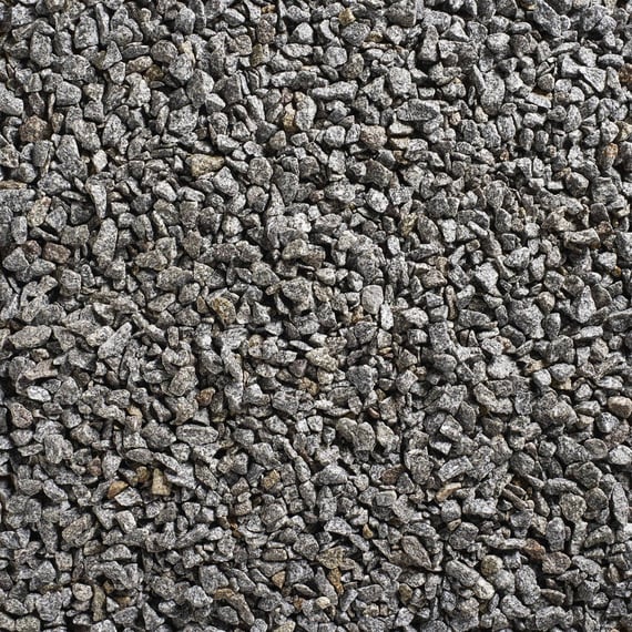 Silver Sparkle Decorative Stone Wet