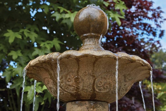 RHS Harlow Stone Water Feature Ornament