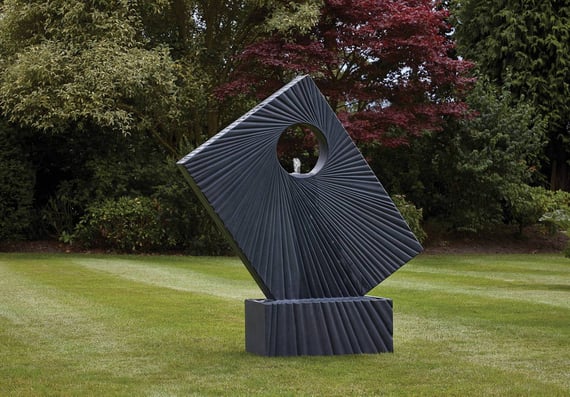 Sunburst Stone Garden Water Feature