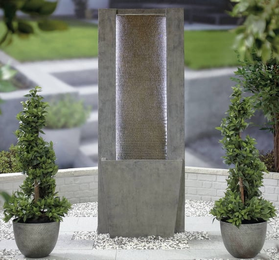 Titan Falls Stone Garden Water Feature