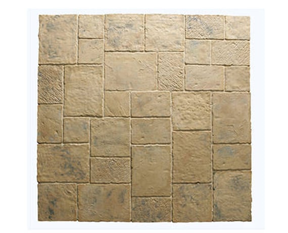 Minster 5.76m Random Paving Kit in Autumn Brown