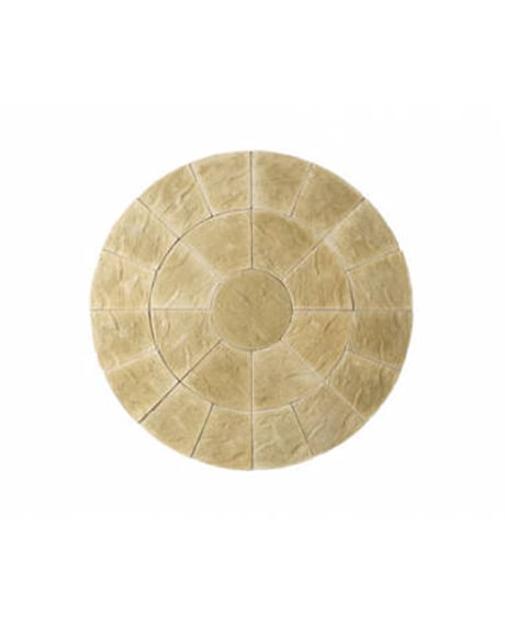 Abbey 2.4m Patio Kit in York Gold