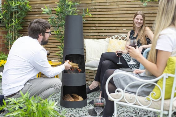 Circo Steel Garden Chimenea