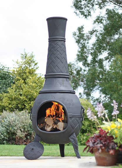 Mega Cast Iron Garden Chimenea