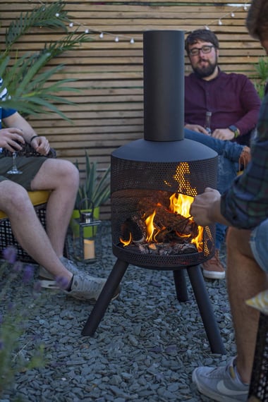 Santana Steel Chimnea Woodburner