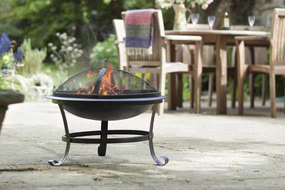 Albion Steel Patio Firebowl
