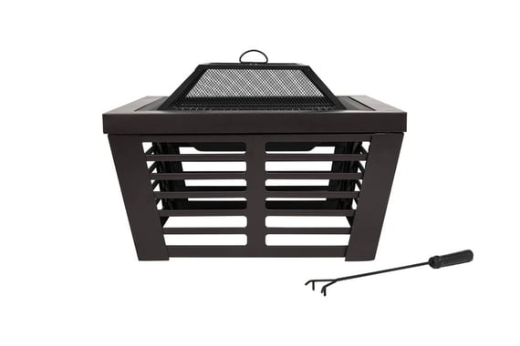 Elda Steel Firepit with Grill