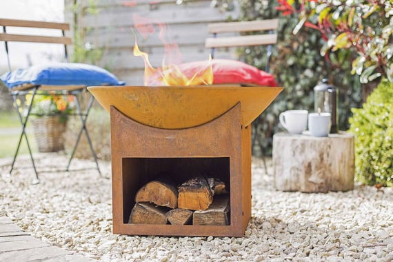 Fasa Cast Iron Garden Firepit