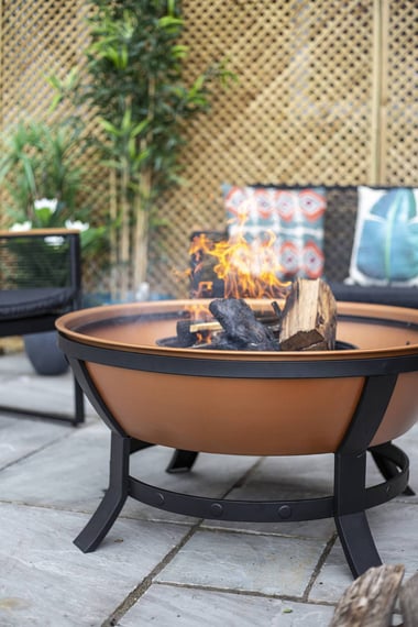 Katori Circular Steel Firebowl
