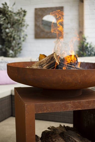 Large Kuda Steel Firepit Bowl