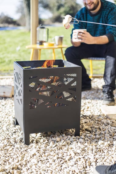 Minnosota Steel Patio Firebasket