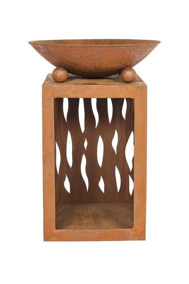 Ochiba Oxidised Steel Firepit