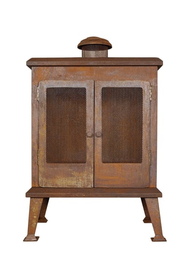 Volantis Steel Outdoor Fireplace