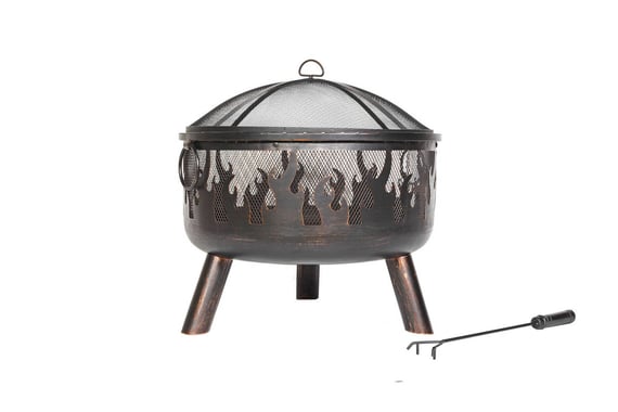 Wildfire Steel Firepit with Grill