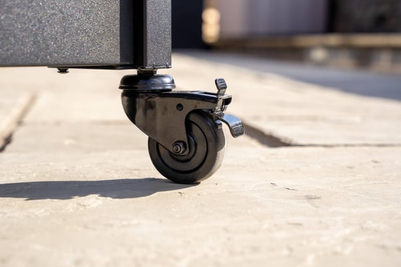 Norfolk Grills Infinity 5 Burner Gas Barbecue Castor