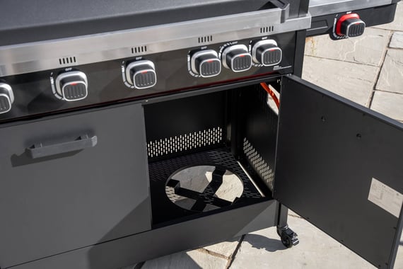 Norfolk Grill Infinity 5 Burner Gas Barbecue Storage