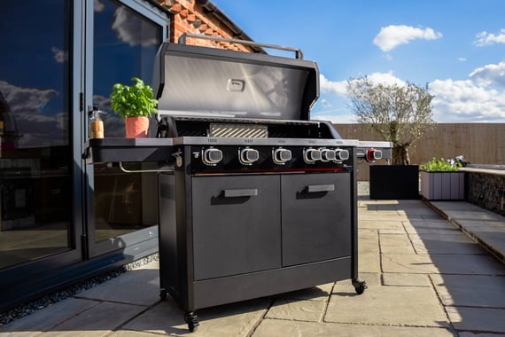Norfolk Grills Infinity 5 Burner Gas BBQ