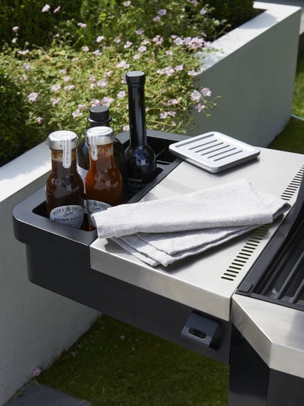 Norfolk Grills Sola Electric Barbecue Side Table