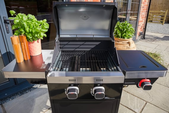 Norfolk Grills Vista 2 Burner Gas Barbecue Grill