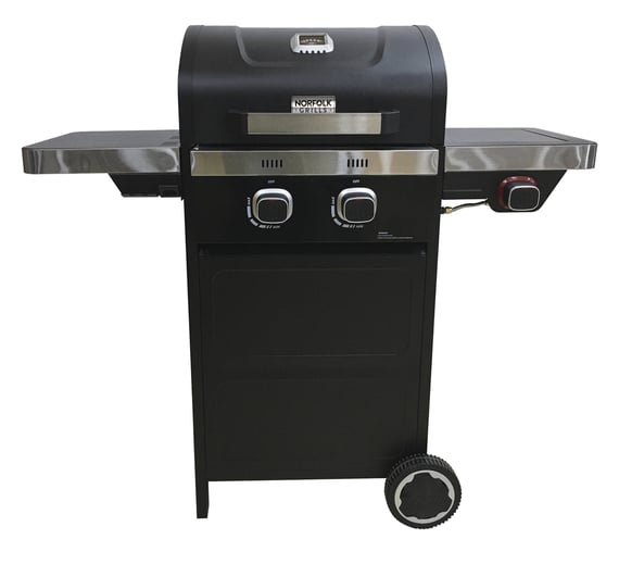Norfolk Grills Vista 2 Burner Gas BBQ