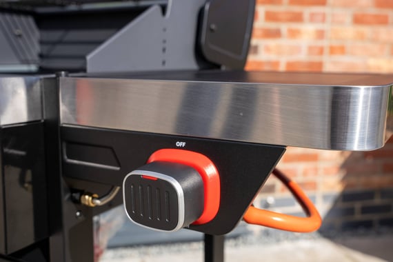 Norfolk Grills Vista 2 Burner Gas Barbecue Side Burner