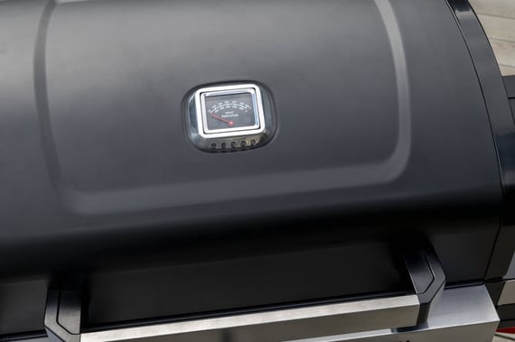 Norfolk Grills Vista 3 Burner Gas Barbecue Temperature Gauge